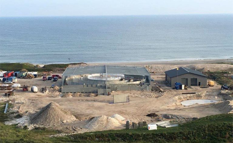 Danish company opens land-based farm