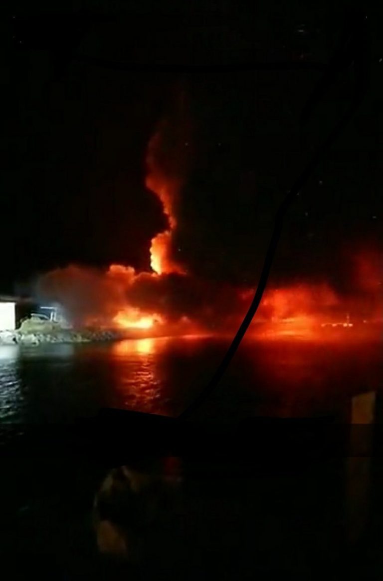 Nova Sea hit by overnight fire