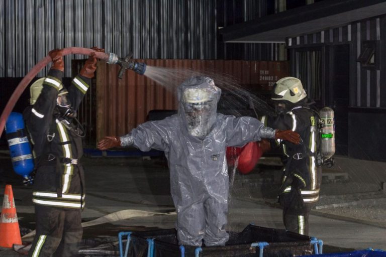 Injuries, evacuations after Caleta Bay ammonia leak