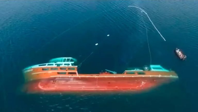 Chileans to raise sunken Seikongen