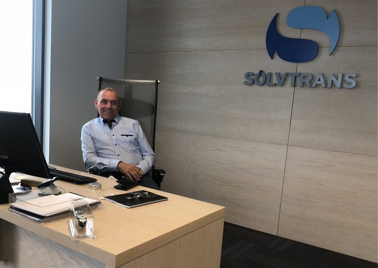 The building of Solvtrans, wellboat giant