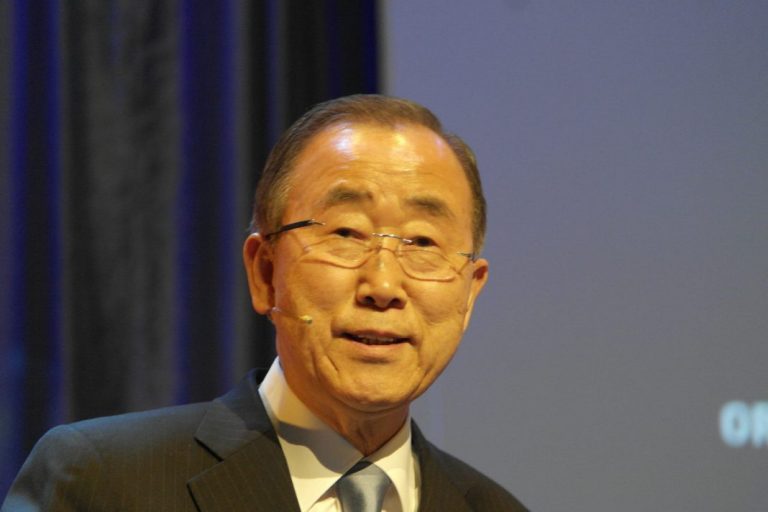 Ban Ki-Moon: fish farming central to combating climate change