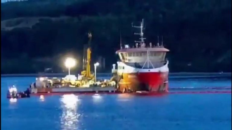 “Seikongen” afloat at last
