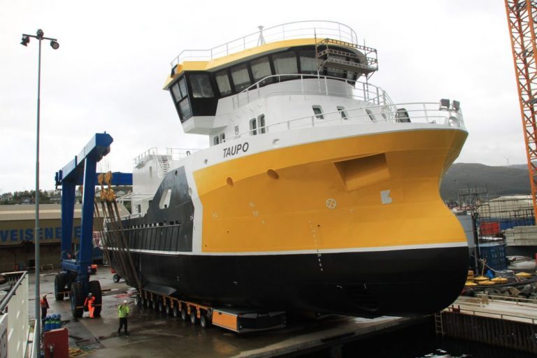 Napier’s second harvesting boat will soon be ready to set sail for SalMar