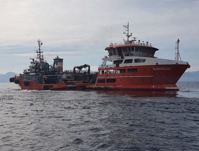 “Seikongen” wellboat finally emptied