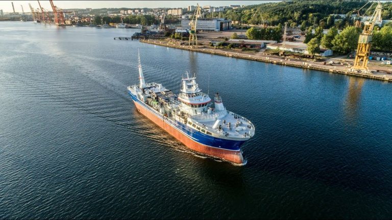 Marine Harvest’s new wellboat arrives in Norway today