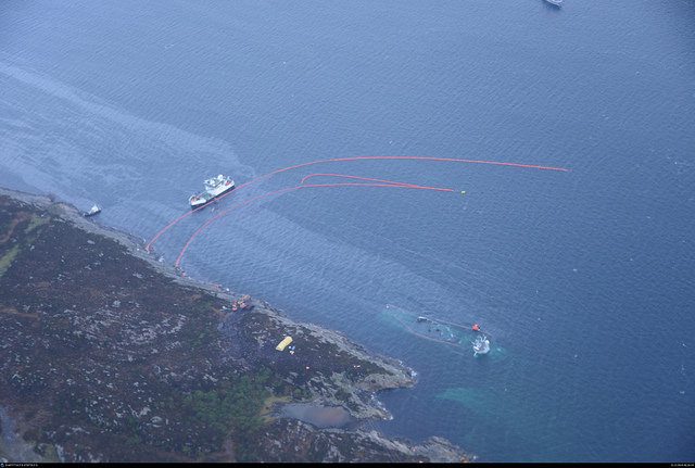 “It looks like it’s about to leak some oil”: Sunken frigate causes concern for salmon farmer