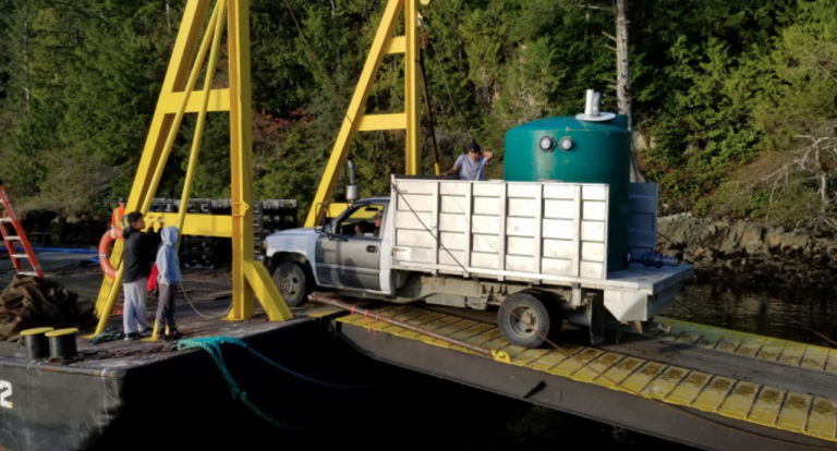 Salmon farmer helps B.C First Nation over water shortage emergency