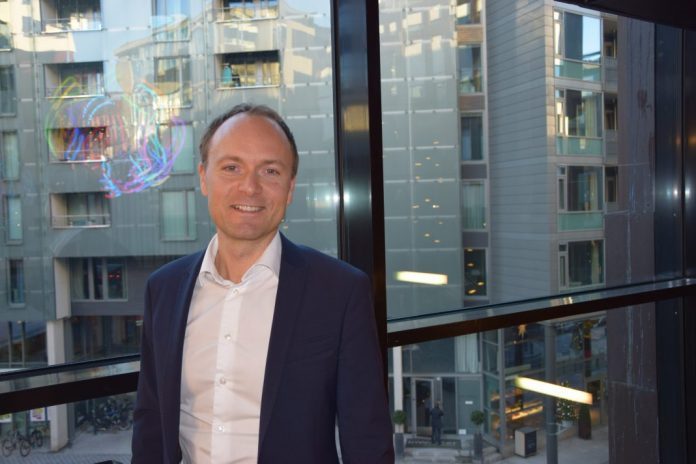 Kjetil Lye, sjømatanalytiker i Handelsbanken Capital Markets. FOTO- Andreas Witzøe