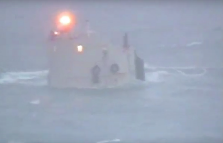 Mowi feed barge sinks off coast of Scotland