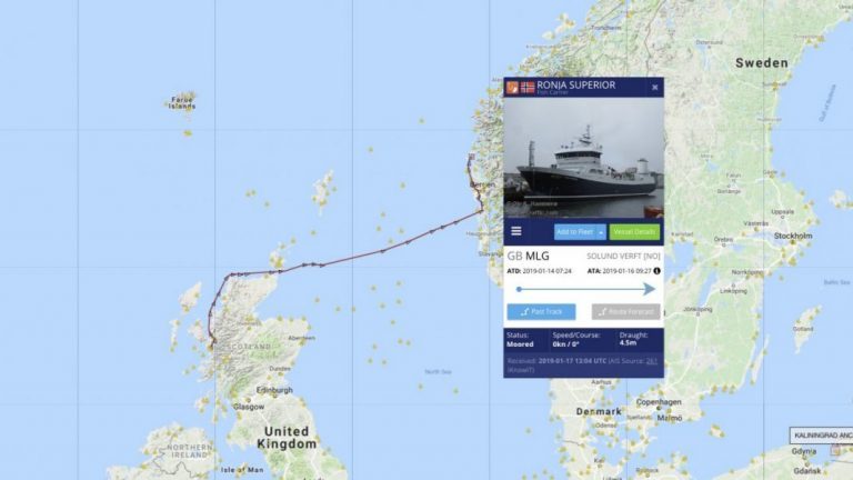 Wellboat grounded two weeks ago but was only reported to authorities yesterday