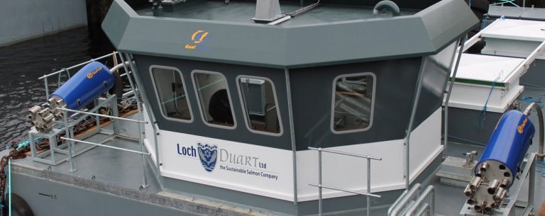 Loch Duart use million pound investment to purchase Gael Force feed barges
