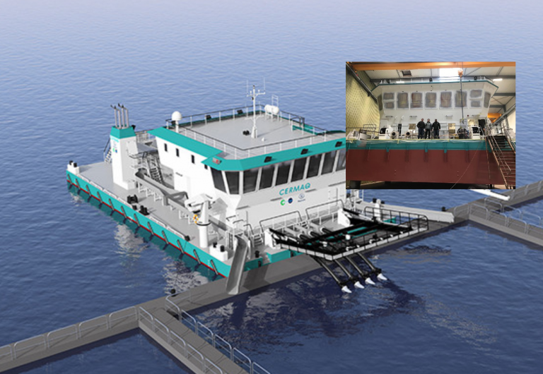 Cermaq’s new $12 million Hydrolicer nears completion