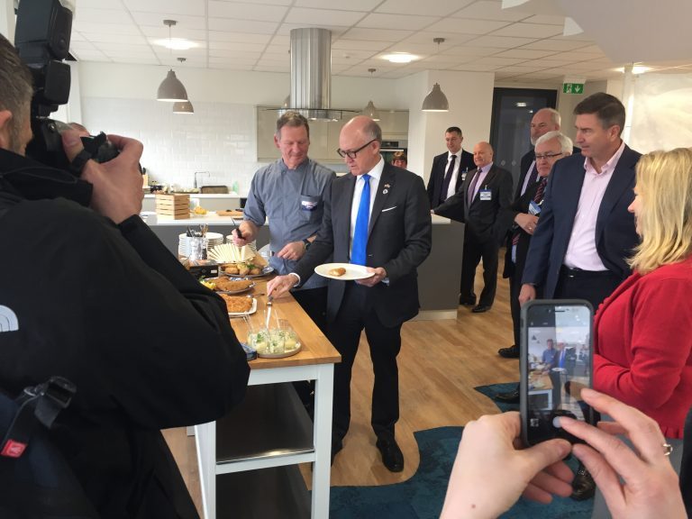 US Ambassador visits Young’s Seafood