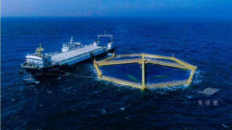 This is why the Chinese offshore salmon farm “Deep Blue 1” was taken out of service