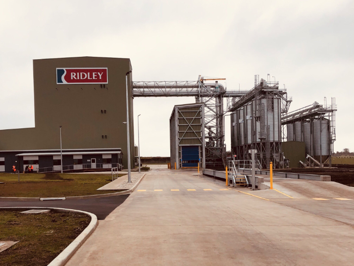 Ridley unveils new 50,000 tonne per year salmon feed plant in Tasmania