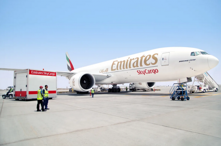 Emirates celebrates one year of Chilean salmon air cargo