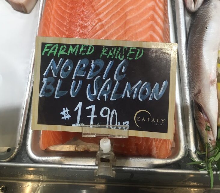 Nordic Blu Salmon nab Eataly supply contract