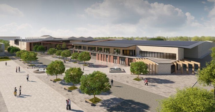 New salmon processing plant planned in massive former aircraft factory in South West England