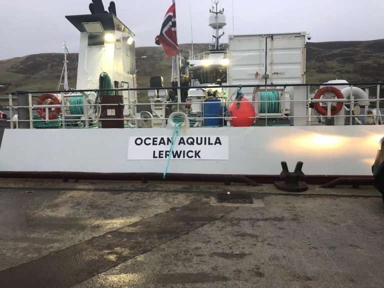 “Ronja Skye” wellboat renamed “Ocean Aquila”