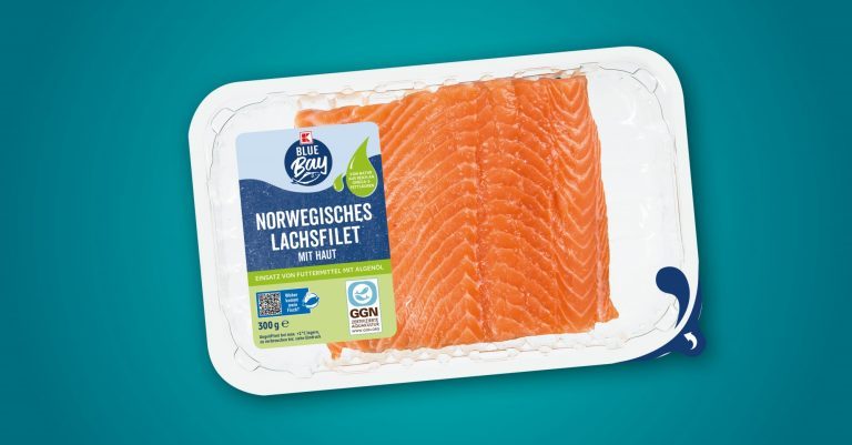 Kaufland becomes first German retailer to introduce algal-fed salmon