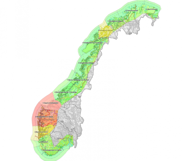 Updated traffic light regulation: production of salmon in Norway will increase