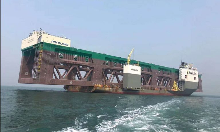 Huge ocean farm will now be transported across the globe