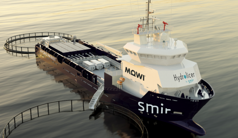 The world’s largest delousing vessel will be delivered to Mowi 