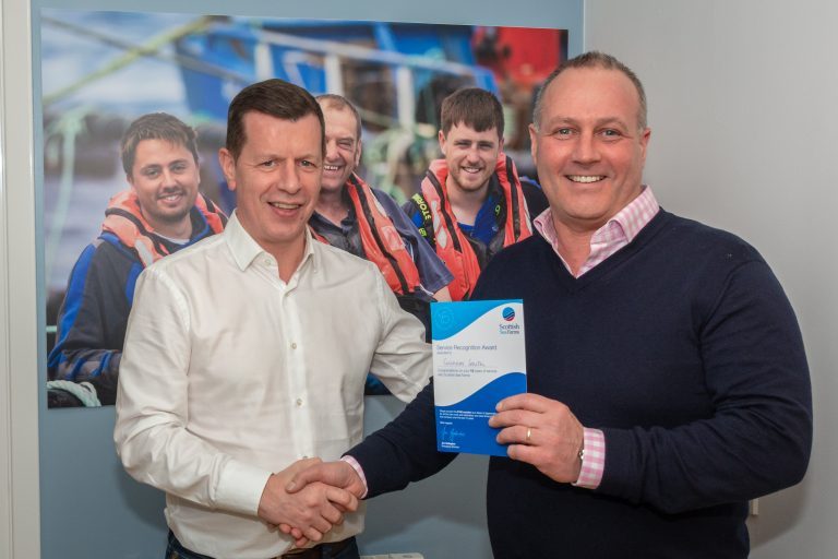 Scottish Sea Farms long serving Production Manager leaves company