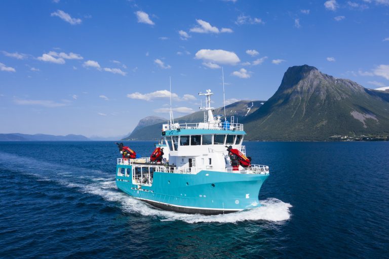AquaShip sent newly built floating processor to Scotland