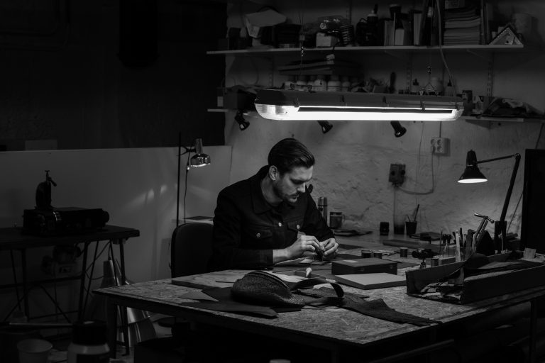 Daniel is competing against luxury brands such as Louis Vuitton and Hermès – using salmon skin
