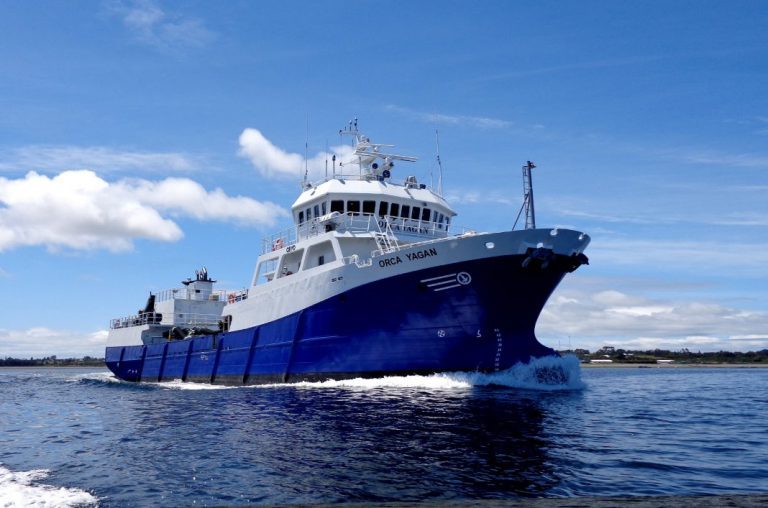 Norwegian wellboat rivals play high stakes in Chile