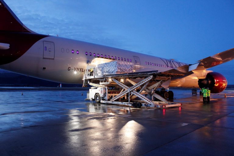 Shortage of air freight capacity is pushing a lot of big salmon into the European market