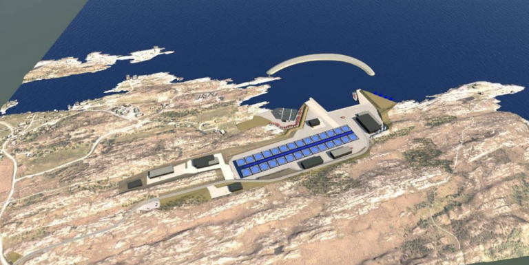 Company plans to build up to 28 closed compartments on land to produce 30,000 tonnes of salmon annually