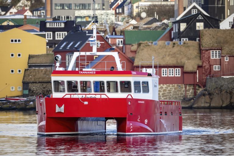 New catamaran delivered to Icelandic salmon farmer Arctic Fish
