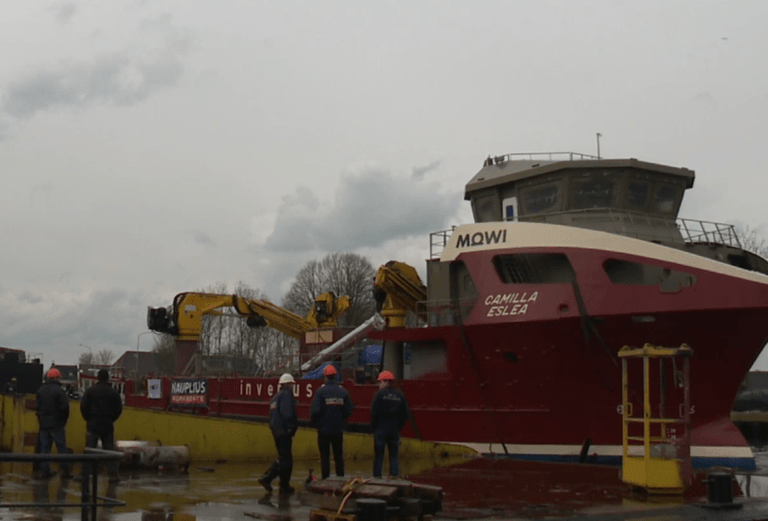 Mowi and Inverlussa Marine Services’ 35m Thermolicer vessel launched