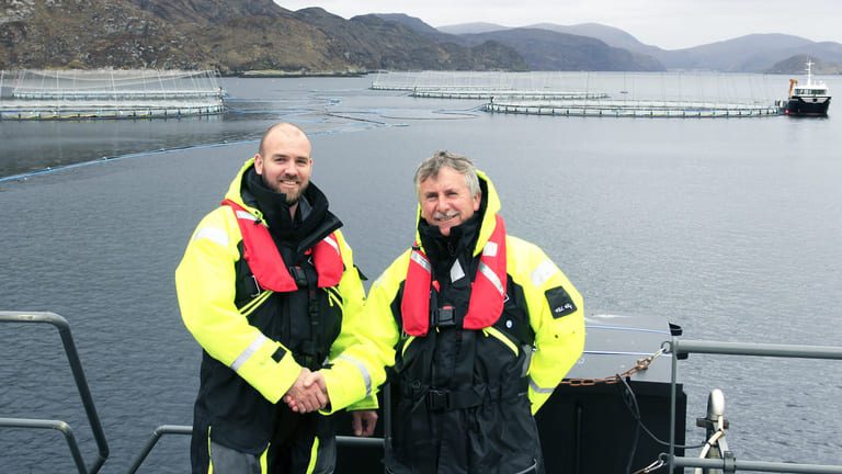 Largest pens in Scotland now installed
