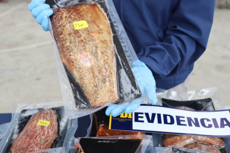 Gang arrested over illicit operation which made smoked salmon from dead fish destined for disposal facilities