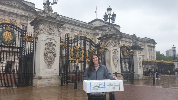 Fish from Scotland’s newest salmon start-up sent to Buckingham Palace