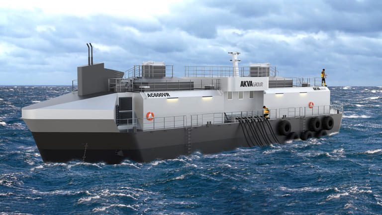 AKVA group nabs Iceland feed barge contract