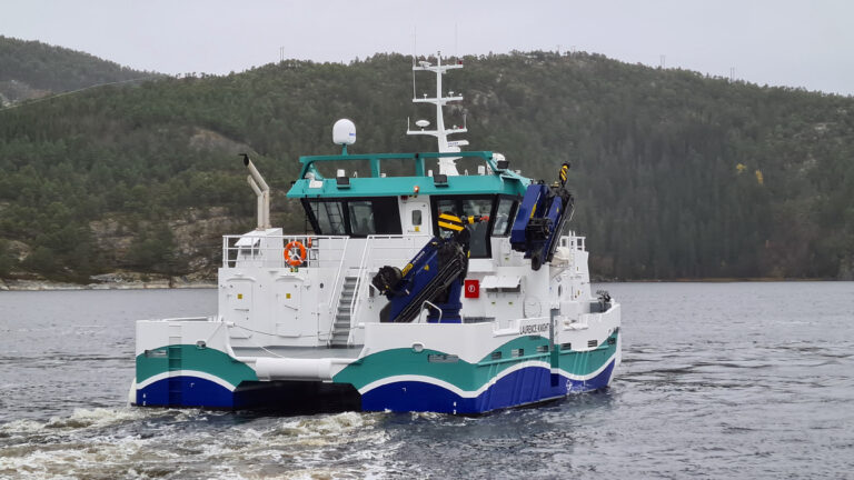 New hybrid power workboat for Scottish Sea Farms