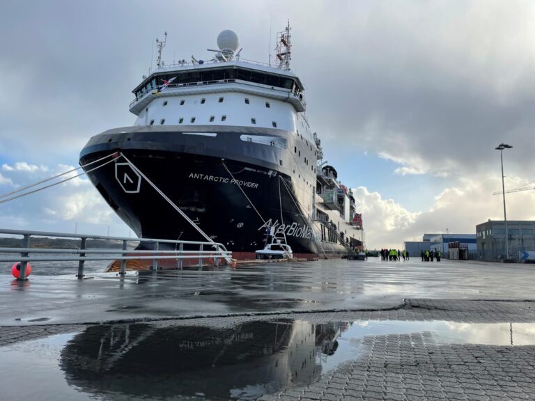 Container shortages mean Aker BioMarine is transporting krill back from the Antarctic in its own ship