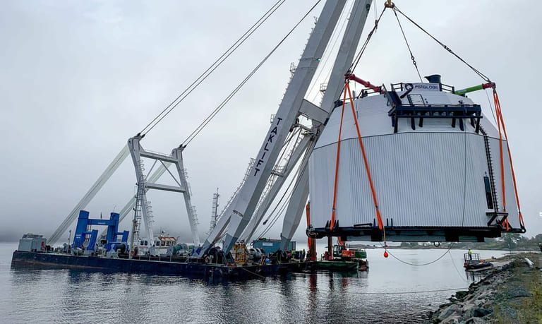 Closed-system salmon farm to be filled with 250 tonnes of post-smolt