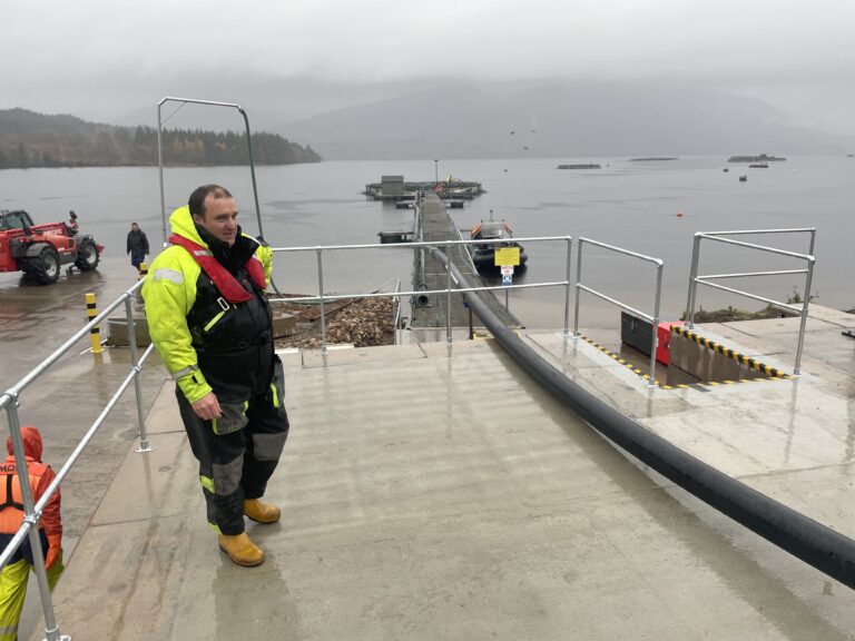 How loch farms help fish acclimatise before transfer to sea