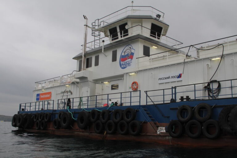 Western sanctions shake Russia’s largest bank. Sberbank is a major owner of the fish farming company Russian Salmon