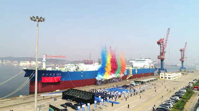 China delivers world’s first 100,000 tonne “mobile fish farm”