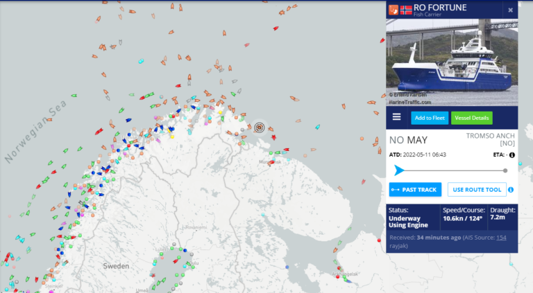 Rostein boat enters Russian waters – loaded with smolt
