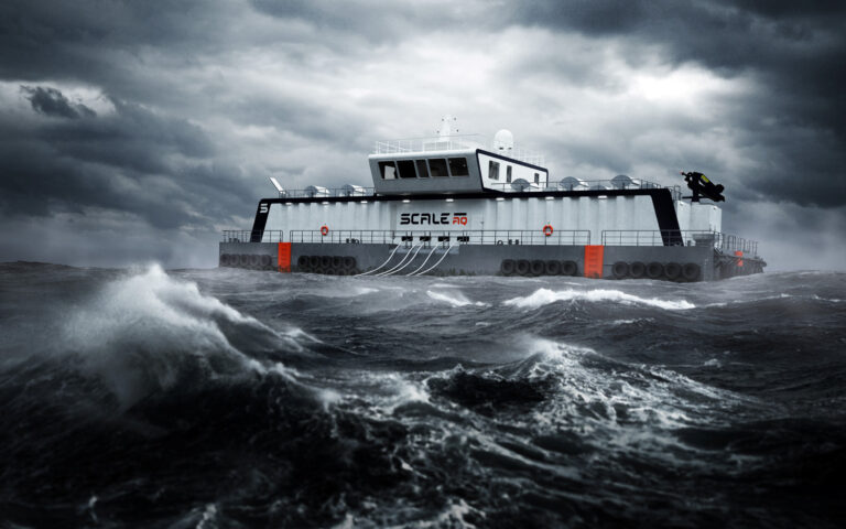 Arnarlax selects Scale AQ’s Aasgard feed barge for exposed aquaculture