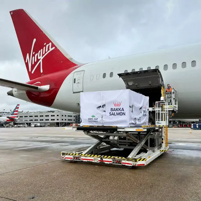 Bakkafrost participates in first ever transatlantic flight powered entirely by eco-fuel