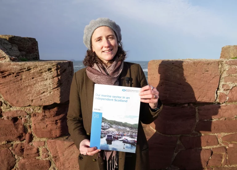 Scottish minister argues that independence would benefit salmon industry